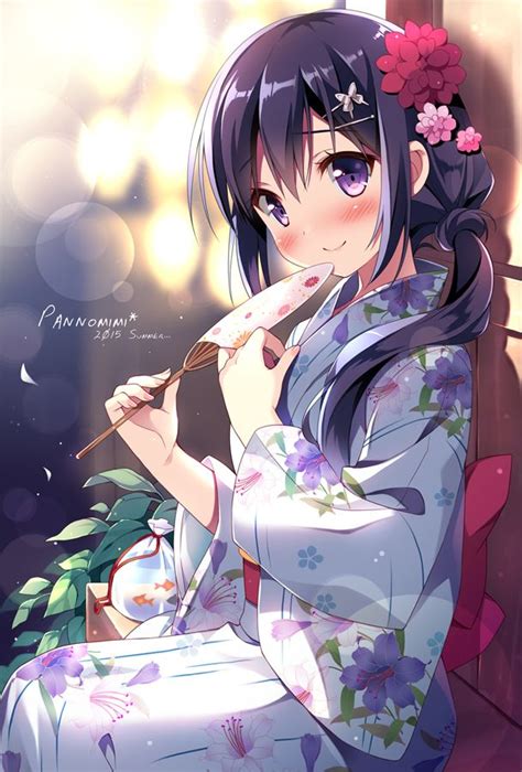 17 Best Images About Cute Kimono Girls On Pinterest Kimonos Anime