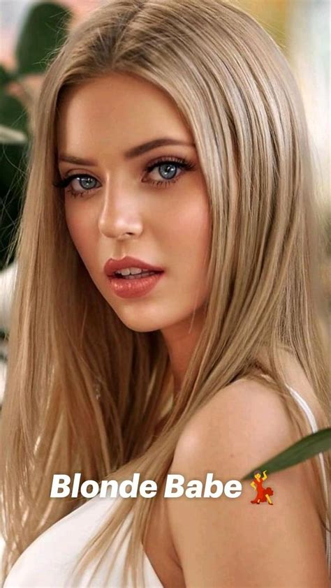 Blonde Babe💃 Beautiful Eyes Blonde Beauty Brunette Beauty