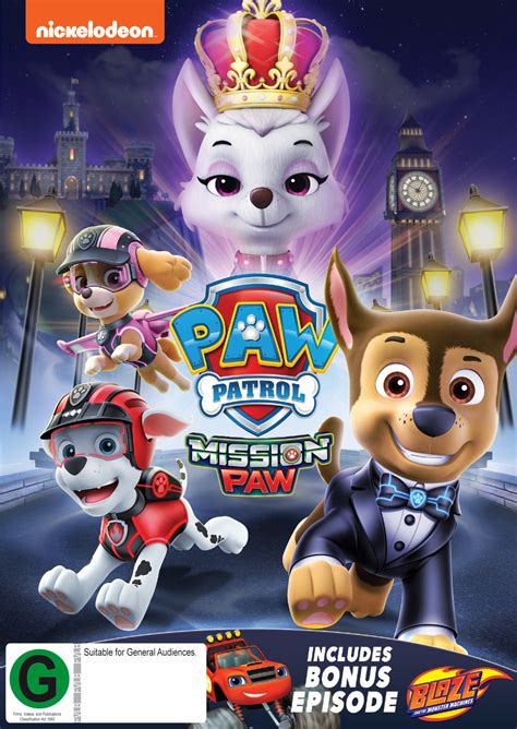 Paw Patrol Mission Paw Dvd In Stock Buy Now At