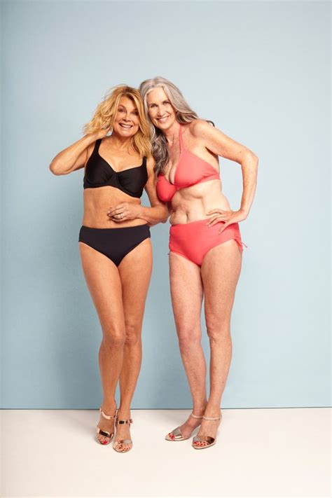 sexy older women model bikinis to encourage body confidence the