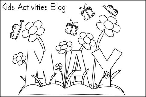 coloring pages   month    printable spring coloring