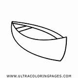 Canoa Colorir Canoe Ultracoloringpages sketch template