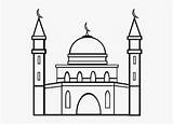 Mosque Masjid Clipartkey sketch template