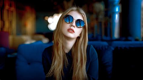 Wallpaper Model Blonde Portrait Sunglasses Women With Shades