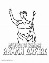 Coloring Caesar Julius Pages Augustus History Popular Library Clipart Babylonian Captivity Rome Choose Board Printables Cartoon sketch template