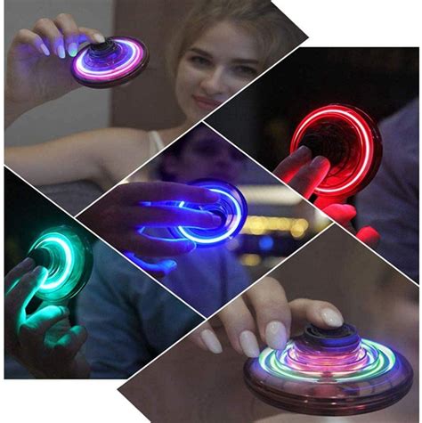 flying spinner ufo drone  led assorted colors nwca