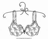 Reggiseno Disegno Vestiti Misti Colorare Disegnidacoloraregratis sketch template