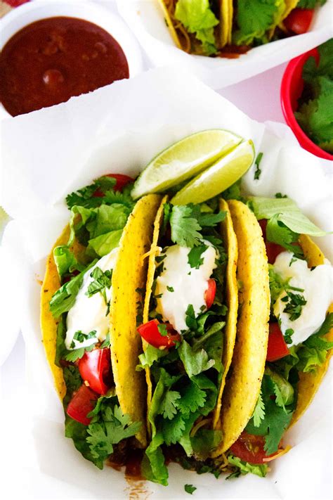 the best ground beef tacos recipe so damn delish