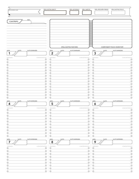 dnd spell cards printable printable world holiday