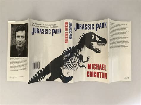 Michael Crichton Jurassic Park First Uk Edition 1991