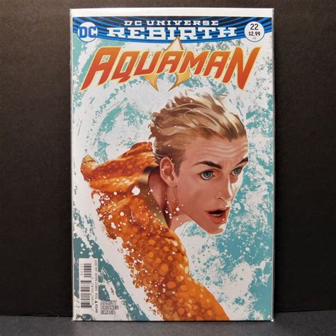 aquaman 22 dc comics 2016 rebirth josh middleton variant cover b