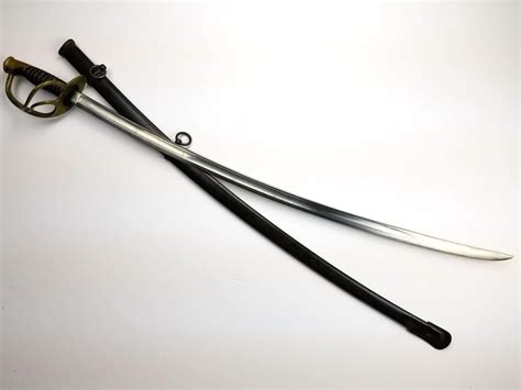 civil war  model  cavalry sword emerson silver warpath