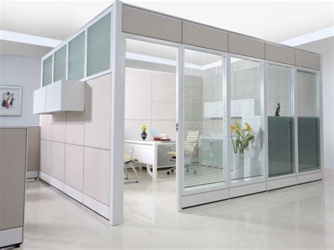 china popular cheap office used low half glass wall partition sz ws587