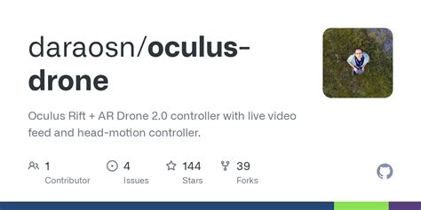 github daraosnoculus drone oculus rift ar drone  controller   video feed