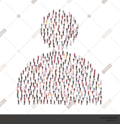 people symbol  vector photo  trial bigstock