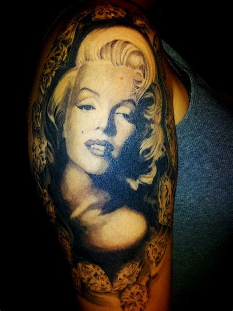 Marilyn Monroe Tattoo Marilyn Tattoo Tattoos Marilyn Monroe Tattoo