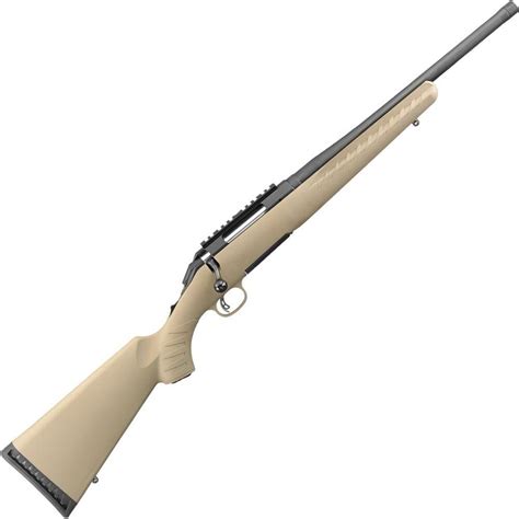 bullseye north ruger american ranch bolt action rifle   threaded barrel  rounds