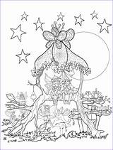 Fairies sketch template