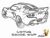 Lotus Yescoloring Exige sketch template