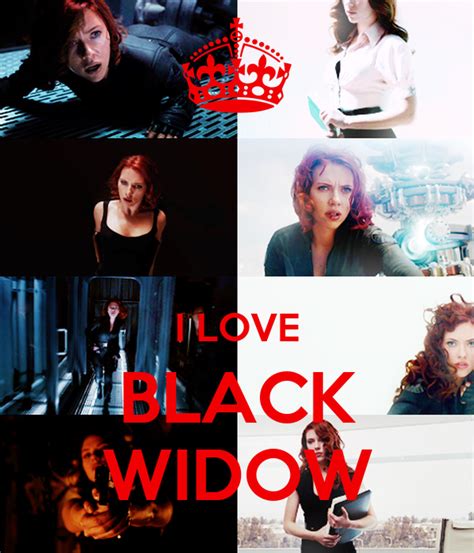 i love black widow poster black widow keep calm o matic