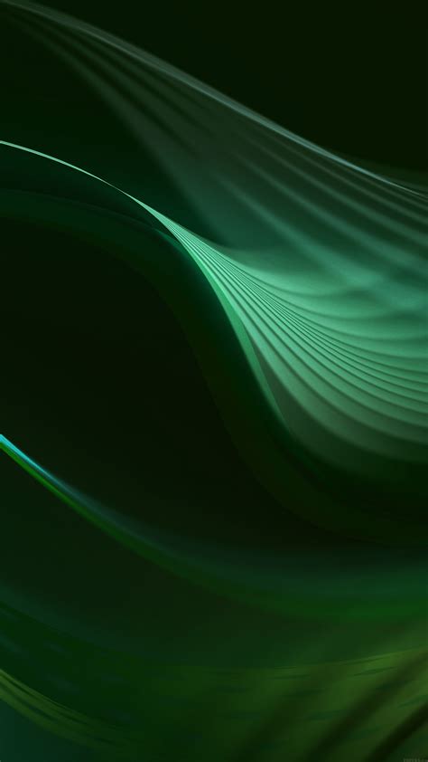 vi wave abstract green pattern wallpaper