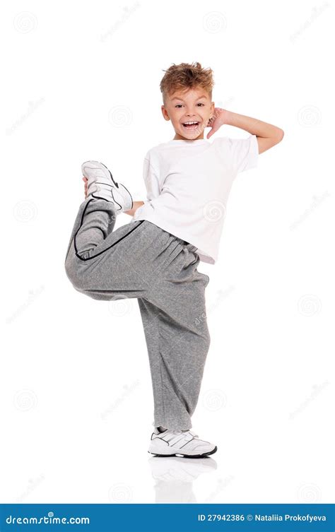 boy dancing royalty  stock image image