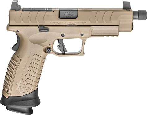 springfield armory xdm elite osp fde  tactical mm pistol   magazines