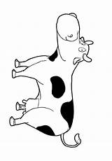 Vaca Mucca Kuh Koe Dibujo Malvorlage Vache Cow Schulbilder Kleurplaten Educima Educol Stampare Educolor Schoolplaten sketch template