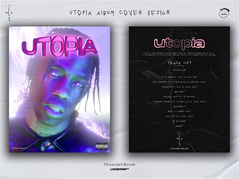 utopia album cover design  rahul krishna  dribbble
