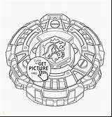 Beyblade Coloring Ginga Pages Fresh Divyajanani sketch template