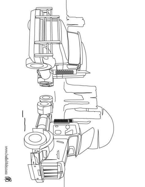 printable truck coloring pages everfreecoloringcom