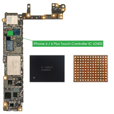 screen controller black meson touch ic  chip  iphone