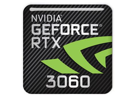 nvidia geforce rtx   chrome effect domed case badge sticker