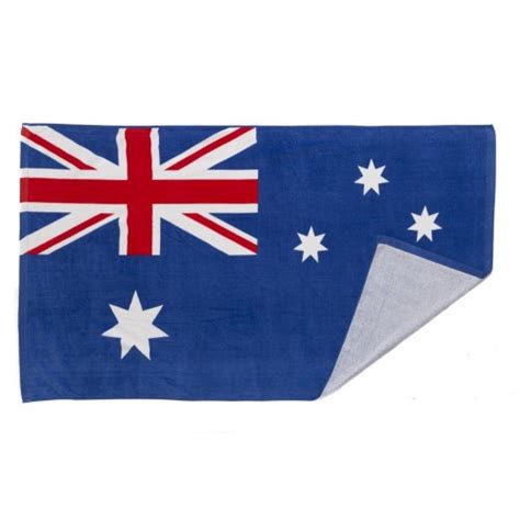 Aussie Flag Beach Towel Level 3 Promotions
