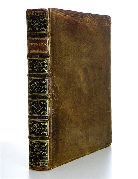 lucretius carus de rerum natura libri sex 1712 antiquariat und