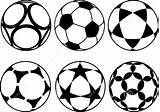 Bolas Futebol Copa Branco Ballons Pintar Estilos Diferentes Sponsored Coloringcity Cliparts Escolinha sketch template