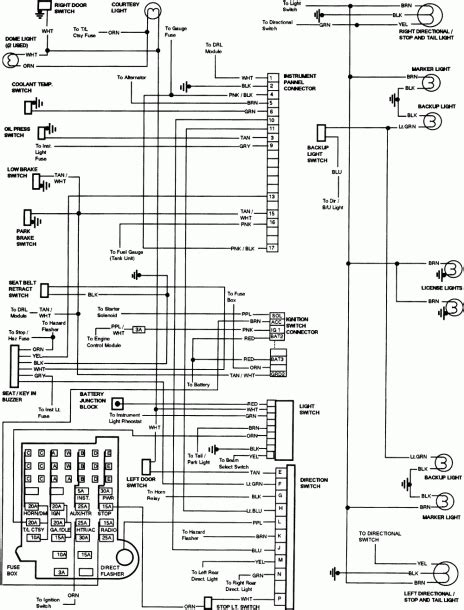 gm steering column wiring diagram  diagram collection