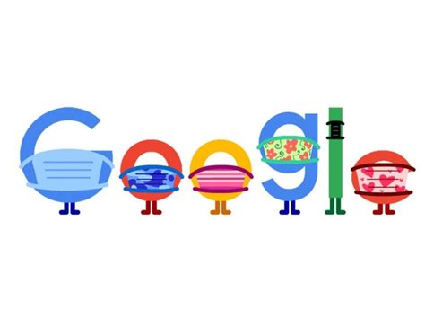 google doodle reminder wear masks  save lives weblio weekly