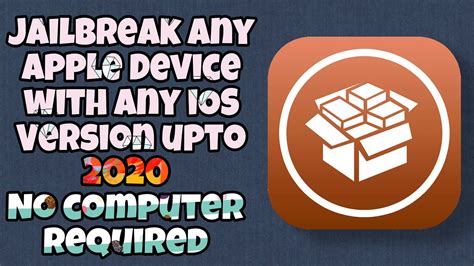 jailbreak  apple device   ios version upto   computer  working youtube