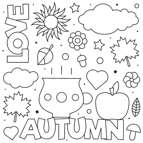 fall dot  dot coloring pages