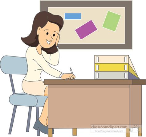 Animated Teacher Grading