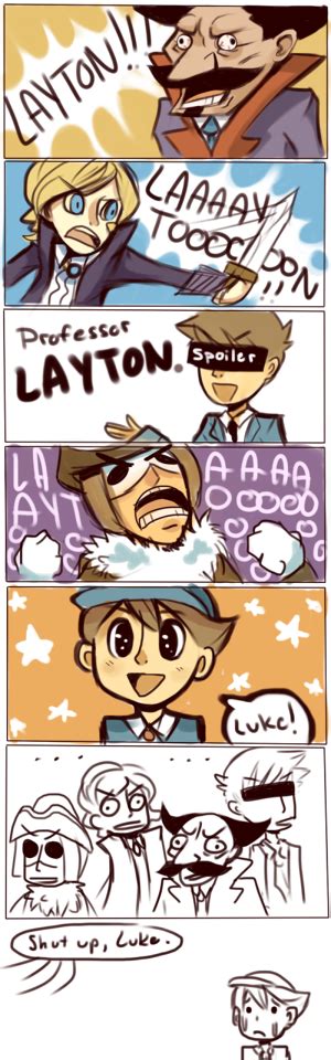 omg this is too funny i can t breath but poor luke though professor layton professor games