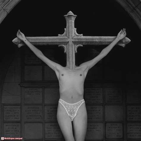 wtf headless crucified nude picture of the day