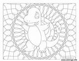Pokemon Charmander Mandala Coloriage Adult Adulte Mandalas Windingpathsart Sheets Salameche Colorier Pokémon Imprimé Ivonn111e sketch template