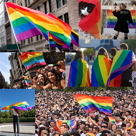 rainbow flag 3 x 5 ft lesbian gay pride flags large