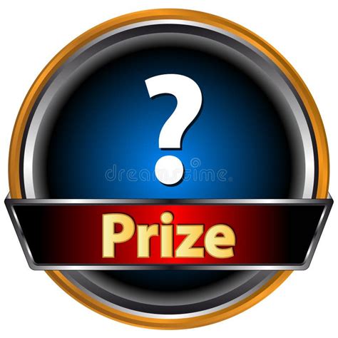 prize logo stock vector illustration  discount pushbutton