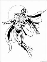 Superman Pages Incredible Coloring Color Adults sketch template