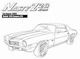 Camaro Coloring Pages Car Muscle Chevy Chevrolet Classic Cars 1969 Z28 Drawing Truck Lowrider American Letscolorit Book Drawings Printable Para sketch template