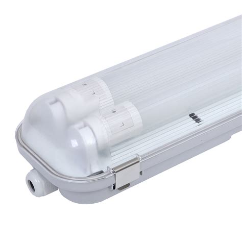 pack led waterproof fixture ip  cm   watt led tubes