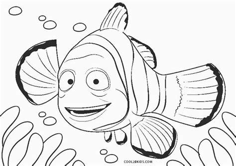 printable nemo coloring pages  kids coolbkids nemo coloring pages finding nemo